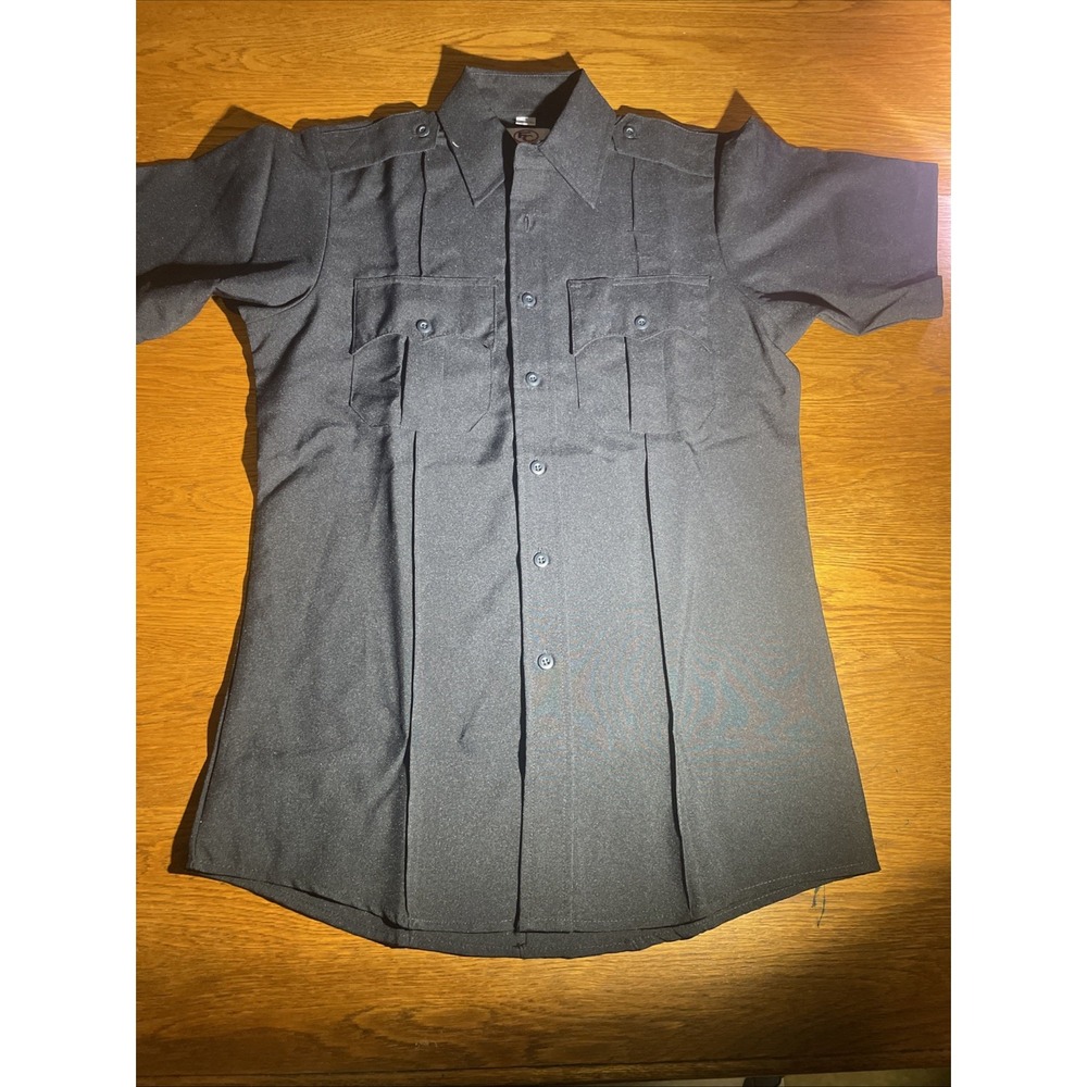 Men's Short Sleeve Tactical Shirt - Black